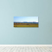 San Joaquin Valley Panorama Canvas Afdruk (Insitu (Houten vloer))