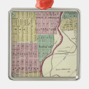 San Jose 3de ward Metalen Ornament