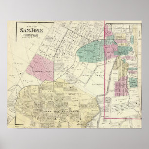 San Jose 4e naar voren Poster