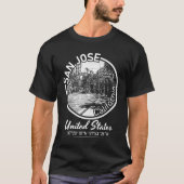 SAN JOSE - CALIFORNIA T-SHIRT (Voorkant)