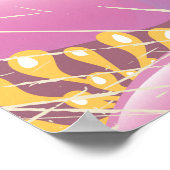 San Jose, Californië-reisposter Poster (Hoek)