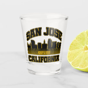 San Jose, Californië Shot Glas