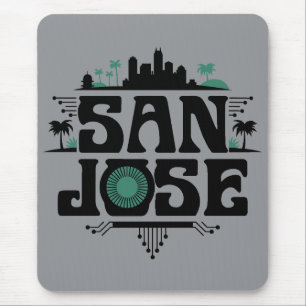 San Jose Californië Verenigde Staten Muismat