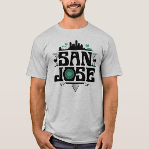 San Jose Californië Verenigde Staten T-shirt
