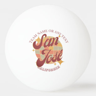San José City California, Verenigde Staten tafelte Pingpongballen