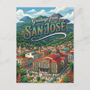 San José, Costa Rica Costa Rica Briefkaart