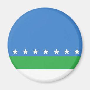 San Jose Costa Rica, vlag van de Comoren Magneet