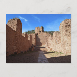 San Jose de los Jemez Mission Church in New Mexico Briefkaart