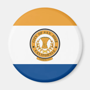 San Jose Flag Magneet
