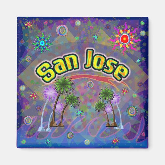 San Jose Noble Voyage Magnet (Devant)