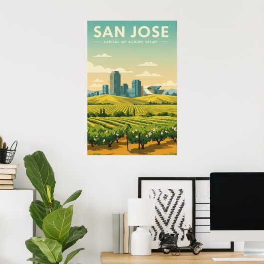 San Jose Poster (Thuiskantoor)