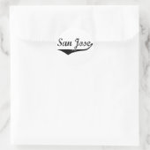 San Jose Ronde Sticker (Tas)