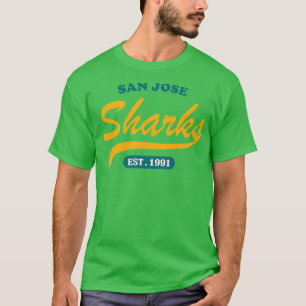 San Jose Sharks Klassieke Stijl T-shirt