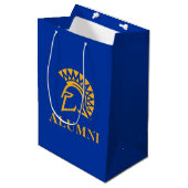 San Jose Staat Spartans Alumni Medium Cadeauzakje (Voorkant Gekanteld)