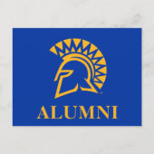 San Jose Staat Spartans Alumni Uitnodiging Briefkaart (Voorkant)