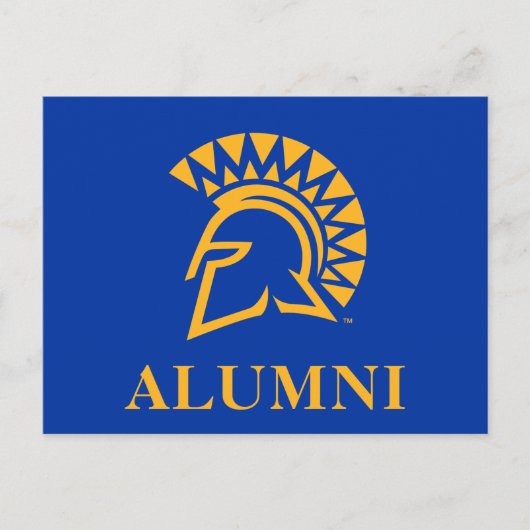 San Jose Staat Spartans Alumni Uitnodiging Briefkaart (Voorkant)