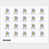 San Jose Staat Spartans Alumni Vierkante Sticker (Vel)