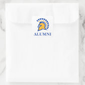 San Jose Staat Spartans Alumni Vierkante Sticker (Tas)