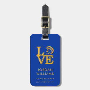 San Jose State Love Bagagelabel