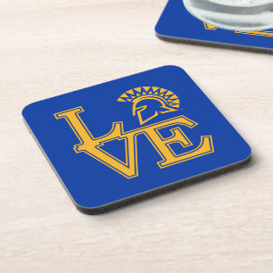 San Jose State Love Bier Onderzetter