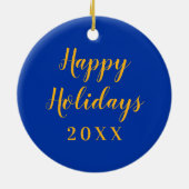 San Jose State Love Keramisch Ornament (Achterkant)