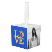 San Jose State Love Kubus Ornament (Voorkant hoekig)