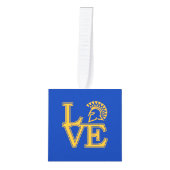 San Jose State Love Kubus Ornament (Voorkant)