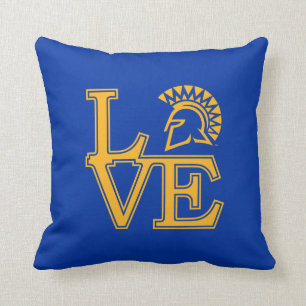San Jose State Love Kussen