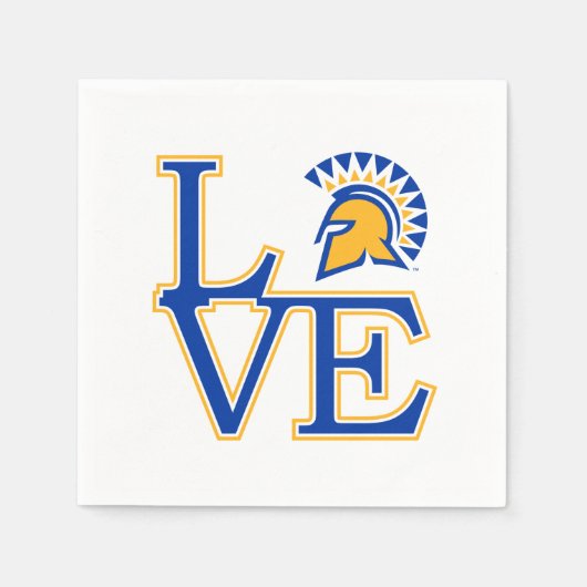 San Jose State Love Servet (Voorkant)