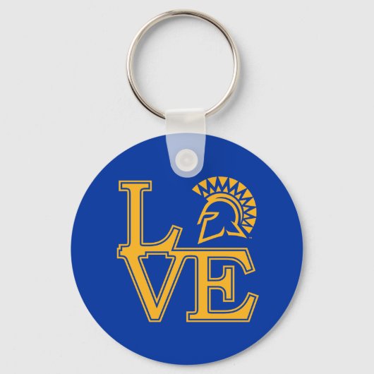 San Jose State Love Sleutelhanger (Voorkant)