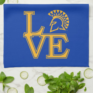 San Jose State Love Theedoek