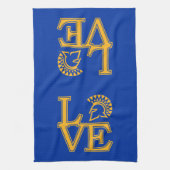 San Jose State Love Theedoek (Verticaal)