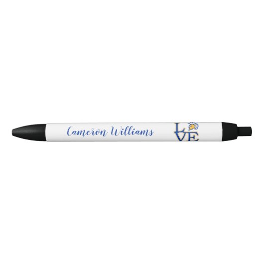 San Jose State Love Zwarte Inkt Pen (Voorkant)