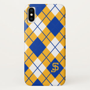 San Jose State Spartans argyle iPhone X Hoesje