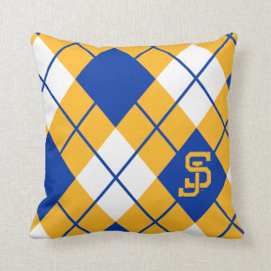 San Jose State Spartans argyle Kussen
