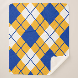 San Jose State Spartans argyle Sherpa Deken