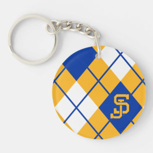 San Jose State Spartans argyle Sleutelhanger