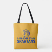 San Jose State Spartans Carbon Fiber Patroon Draagtas (Achterkant)