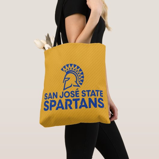 San Jose State Spartans Carbon Fiber Patroon Draagtas (Dichtbij)