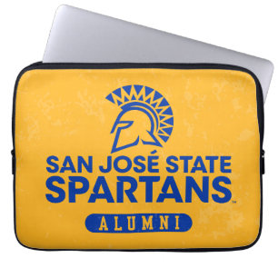 San Jose State Spartans Distress Laptop Sleeve