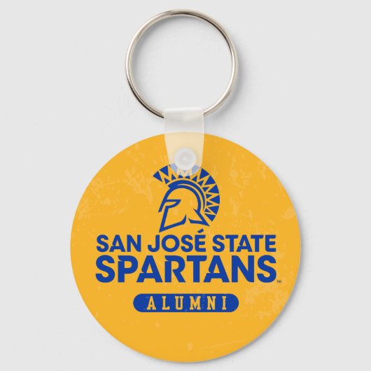 San Jose State Spartans Distress Sleutelhanger (Voorkant)