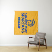 San Jose State Spartans Distress Wandkleed (In Situ (horizontaal))