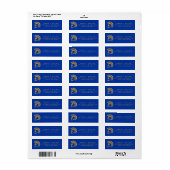 San Jose State Spartans Etiket (Full Sheet)