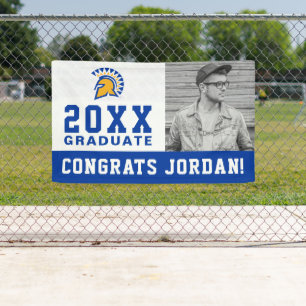 San Jose State Spartans Gefeliciteerd Afgestudee Spandoek