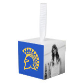 San Jose State Spartans Kubus Ornament (Voorkant hoekig)