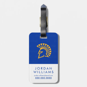 San Jose State Spartans Logo Watermerk Bagagelabel