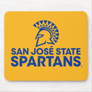 San Jose State Spartans Logo Wordmark Muismat