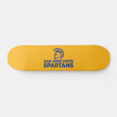 San Jose State Spartans Logo Wordmark Skateboard (Horizontaal)