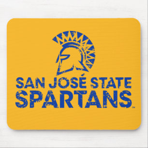 San Jose State Spartans Logo Wordmark Vervuild Muismat