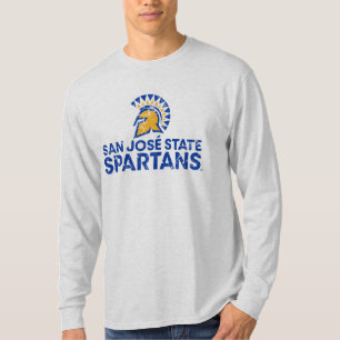 San Jose State Spartans Logo Wordmark Vervuild T-shirt